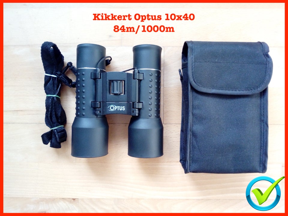 Kikkert, Optus, 10x40 (84m/1000m)