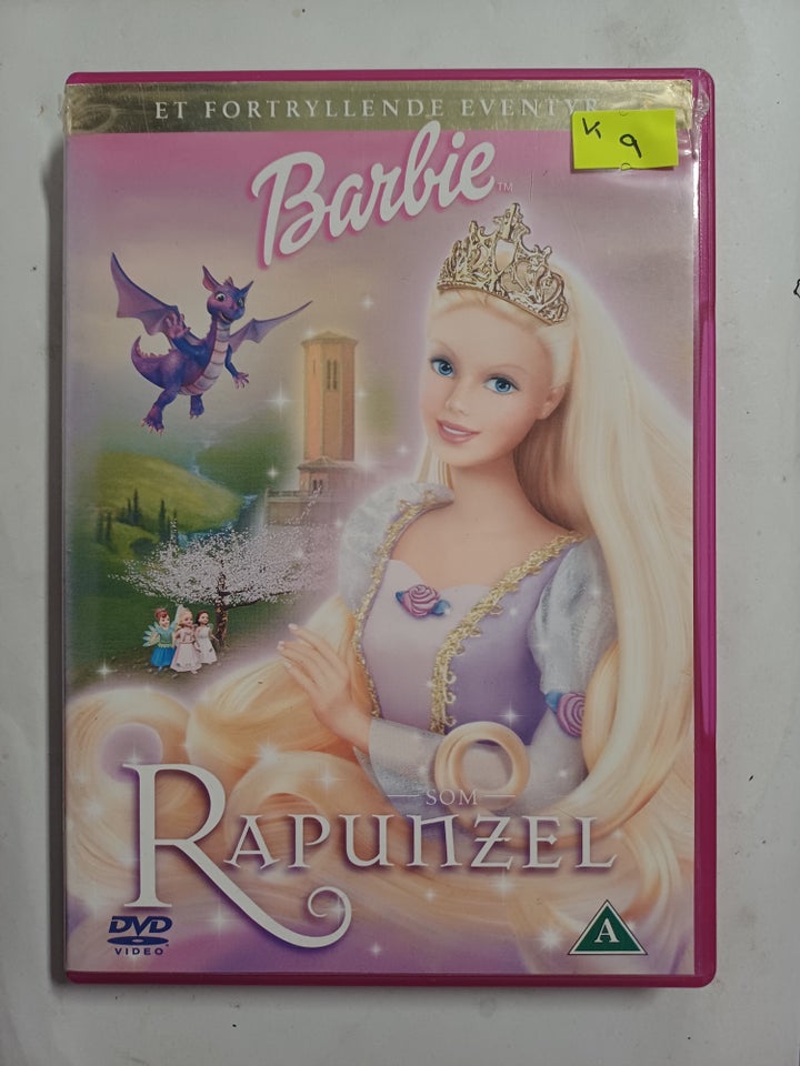 Barbie som Rapunzel DVD