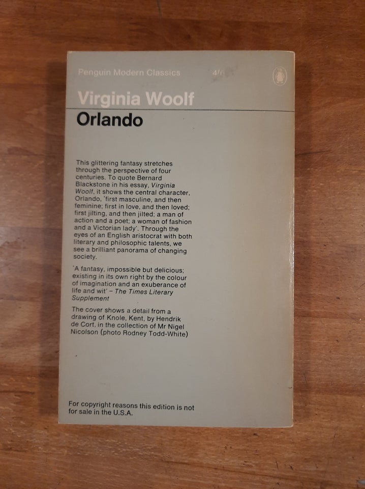 Orlando (1967), Virginia Woolf,