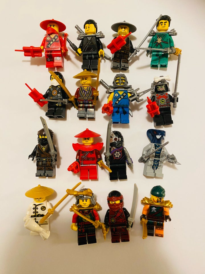 Lego Ninjago, Minifigurer