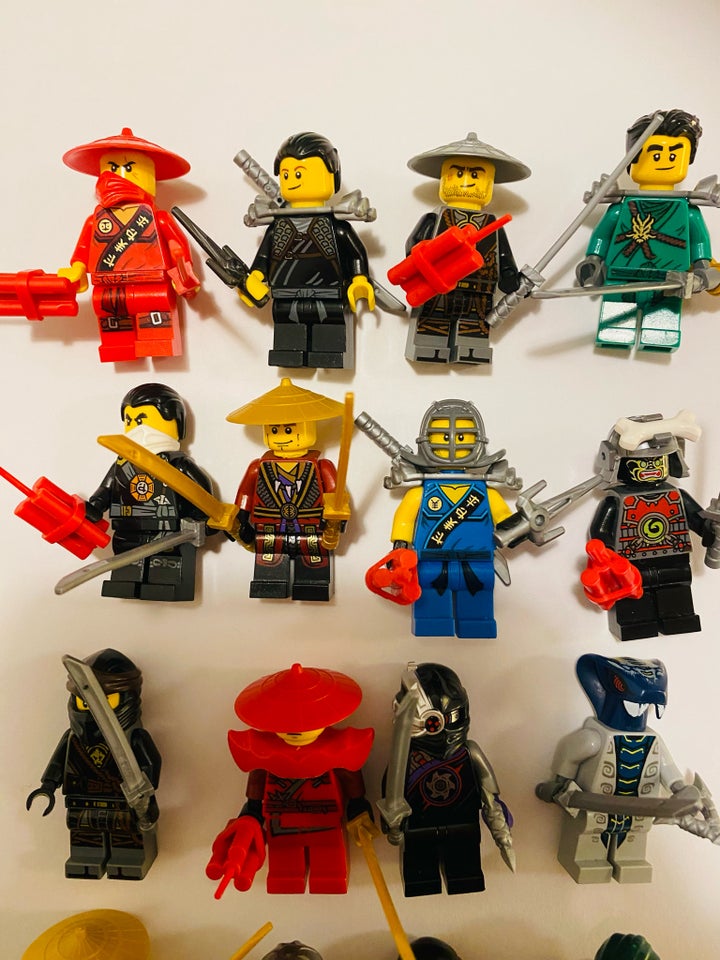 Lego Ninjago, Minifigurer