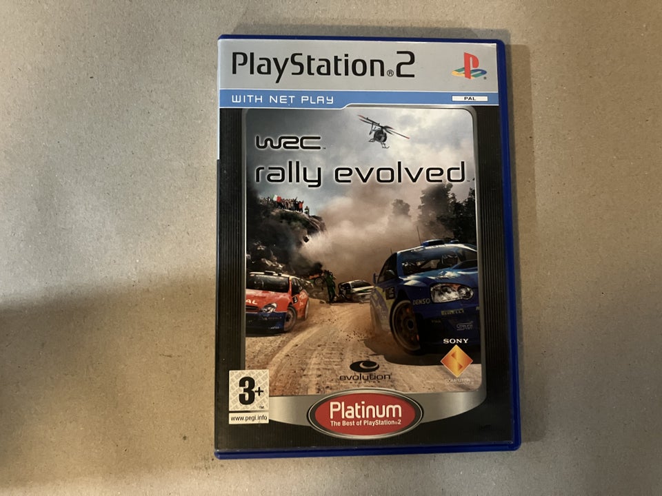 WRC: Rally Evolved (Platinum), PS2