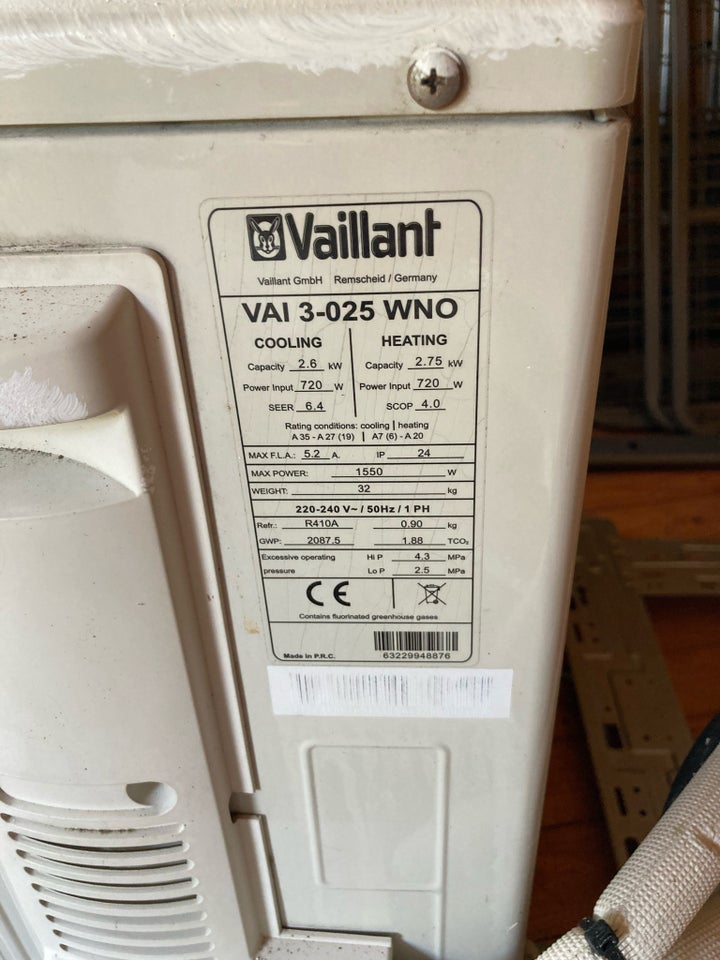 Varmepumpe Vaillant