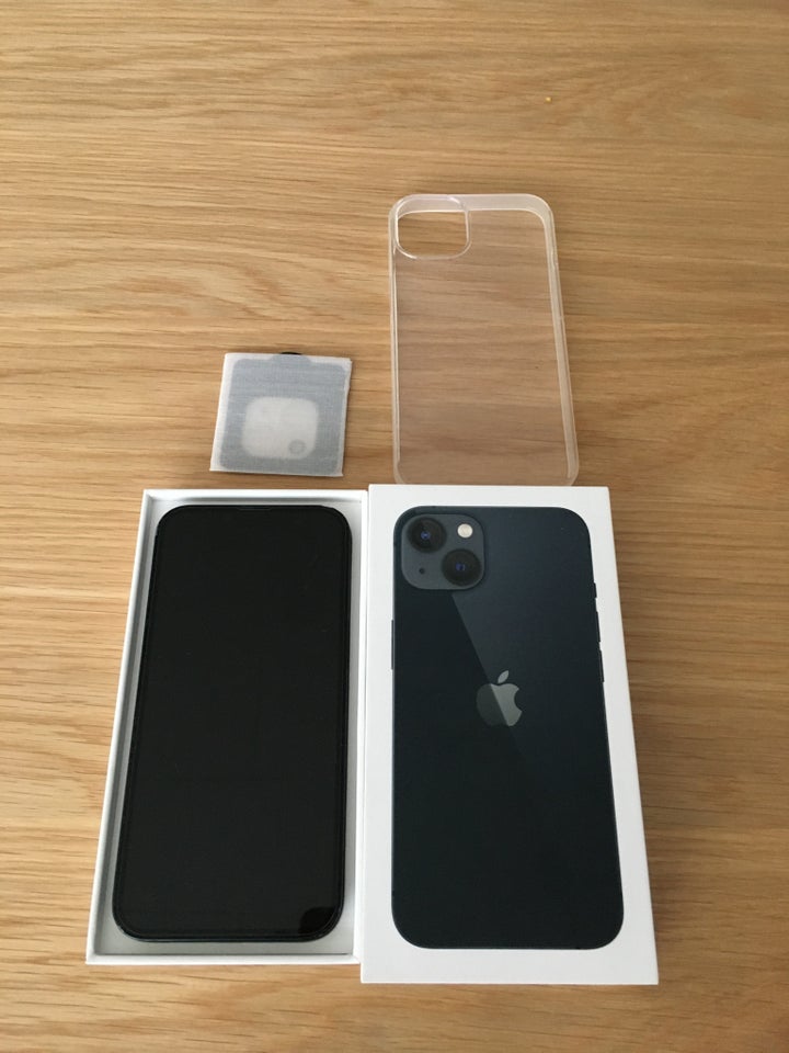 iPhone 13, 128 GB, sort