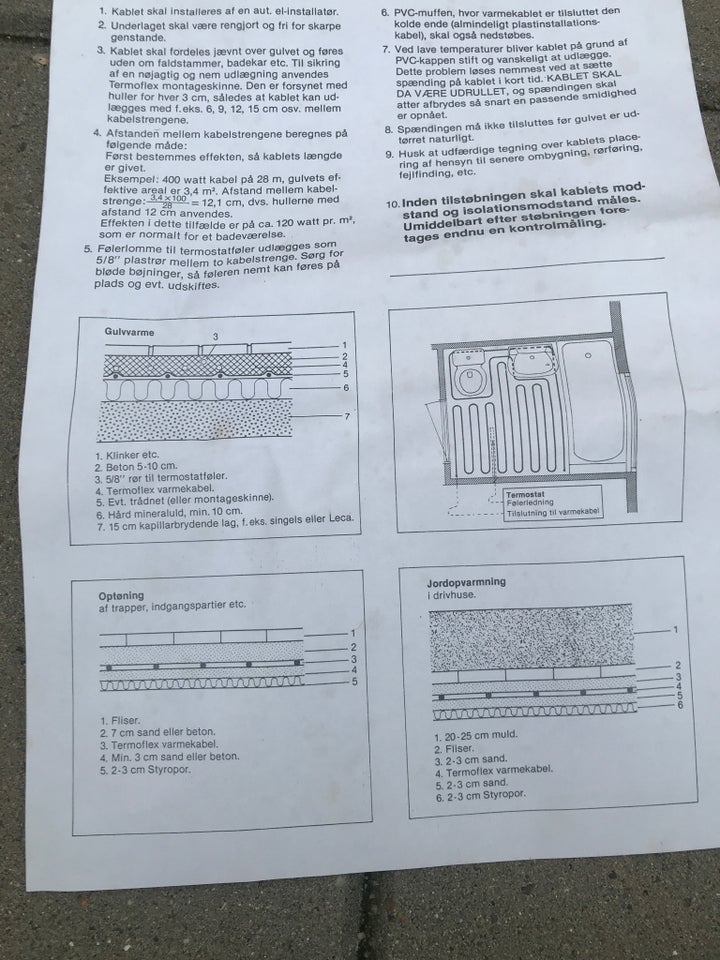 Varmelegeme termoflex devi