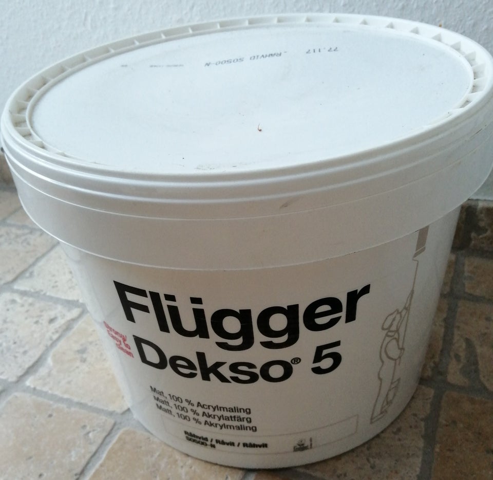 Vægmaling Flügger 10 liter