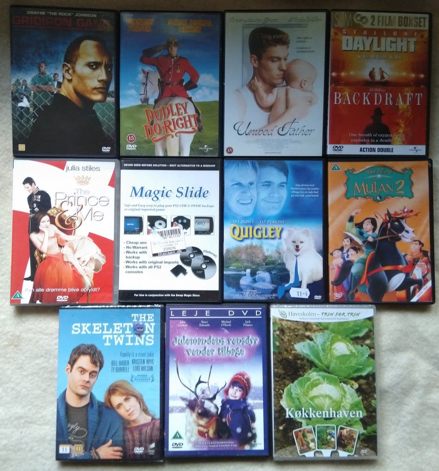 11 film, DVD, andet