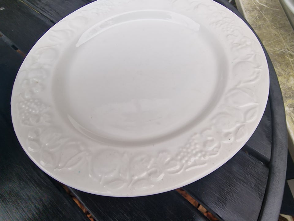 Porcelæn, Middagstallerkner,