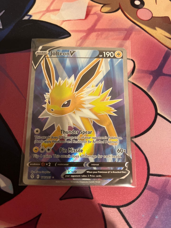 Samlekort, Pokemon Jolteon V