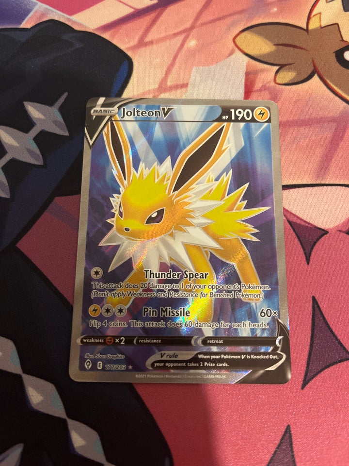 Samlekort, Pokemon Jolteon V