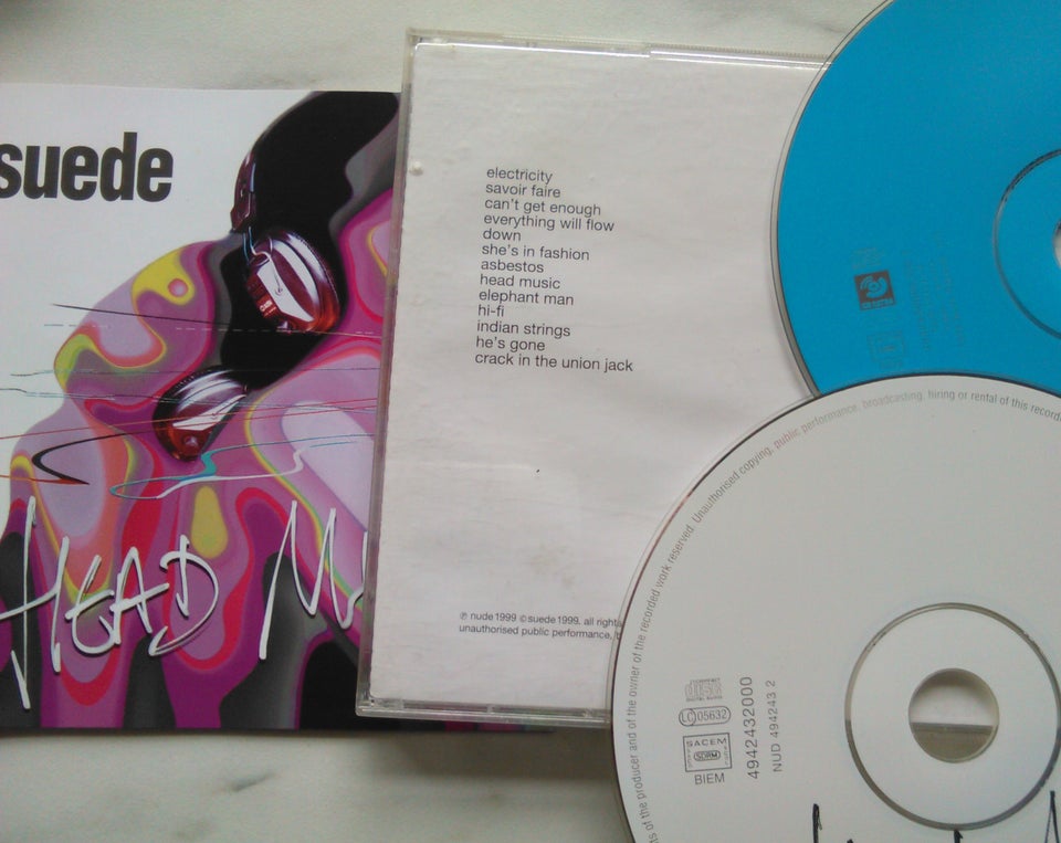 Suede: Head music CD + DVD rock