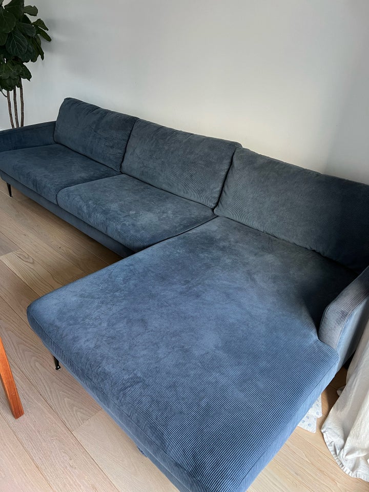 Sofa, fløjl, 3 pers.