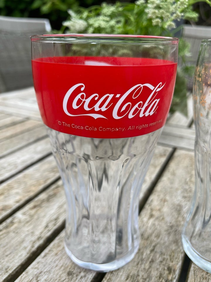 Glas Drikke glas  Coca cola