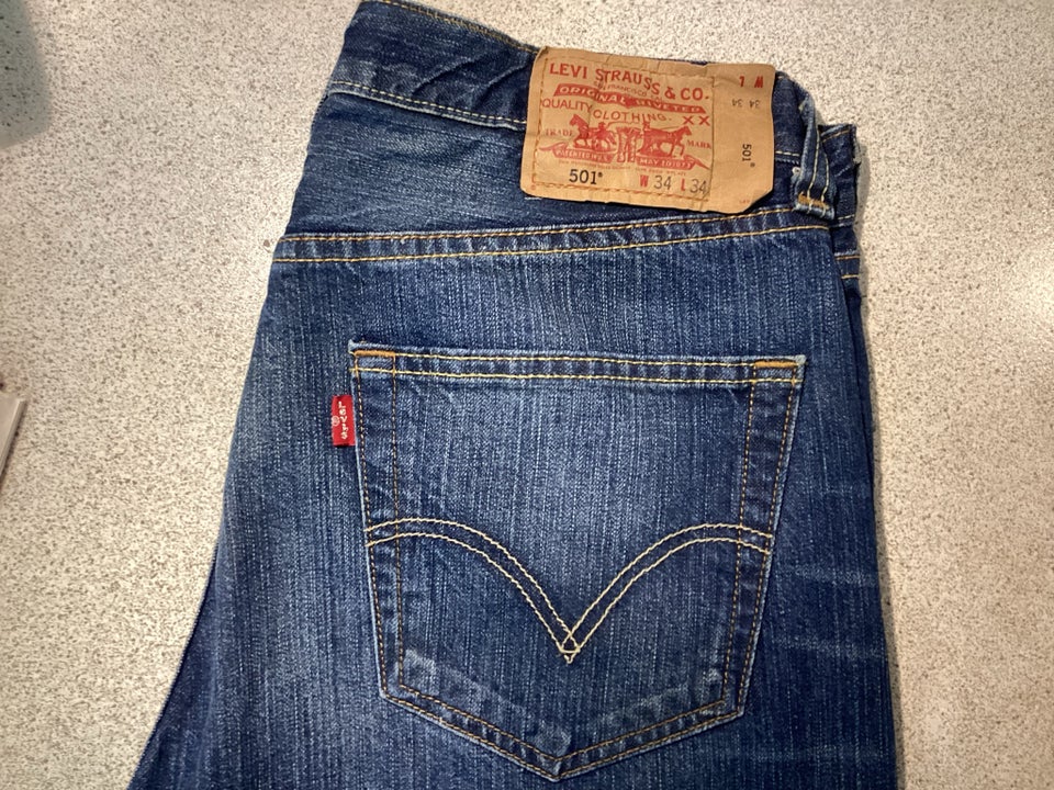 Jeans, Levis 501, str. 34