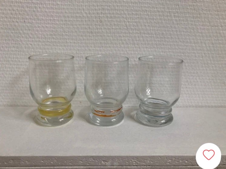 Glas, Vand/øl/drinks glas, Fransk