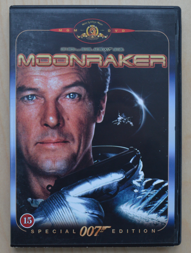 James Bond Moonraker, DVD, action