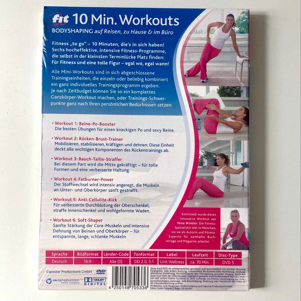 Trænings DVD/CD Bodyshaping – 10