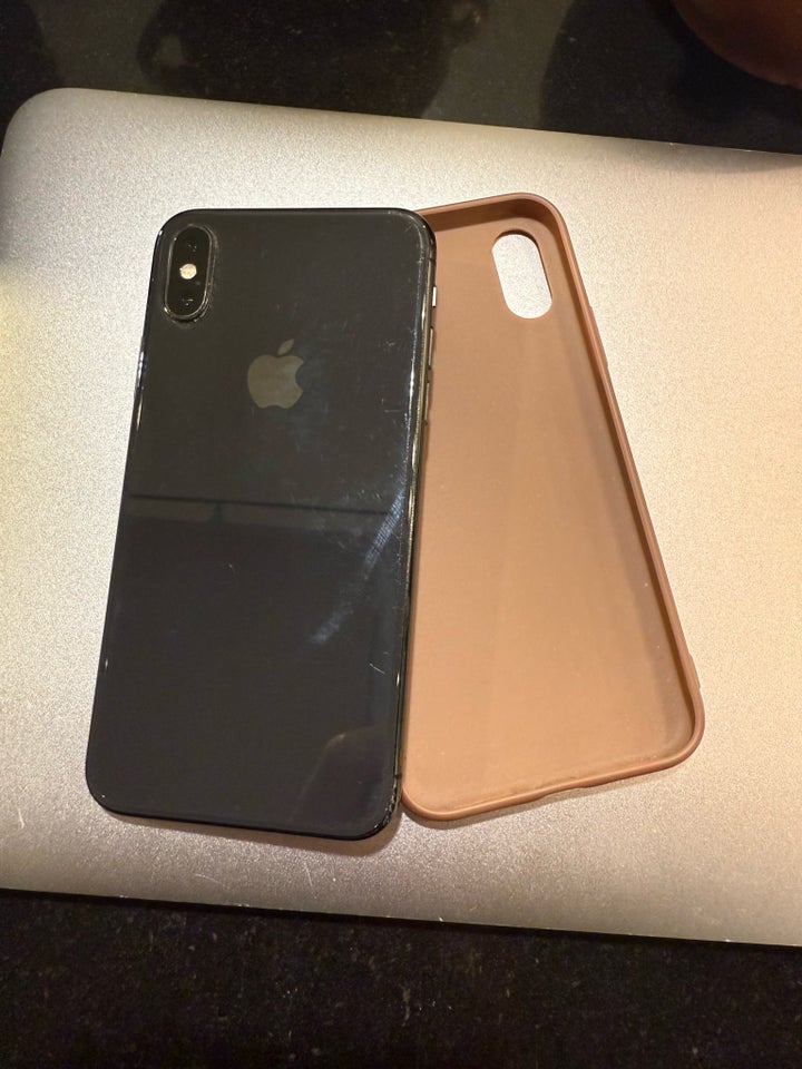 iPhone XS, 64 GB, sort