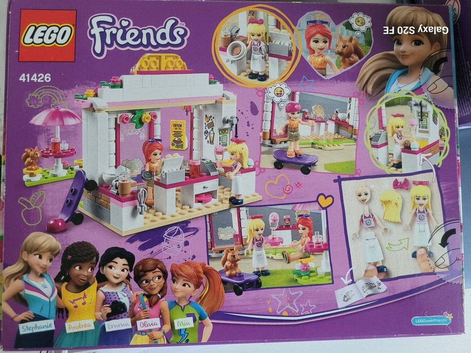 Lego Friends, Parkcafe, Stald m.