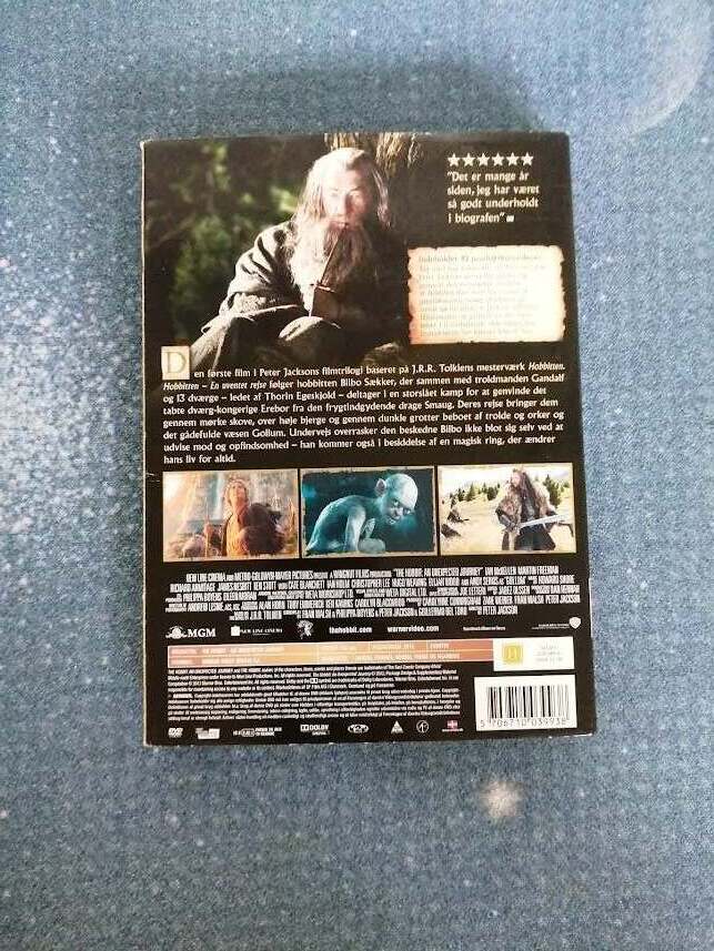 The Hobbit DVD eventyr