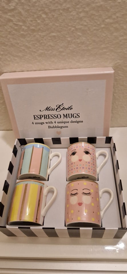 Porcelæn Espresso Cups Miss