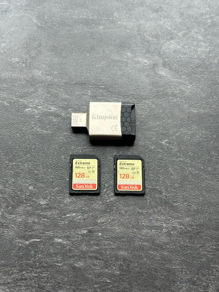 Kingston USB-kortlæser + 2x