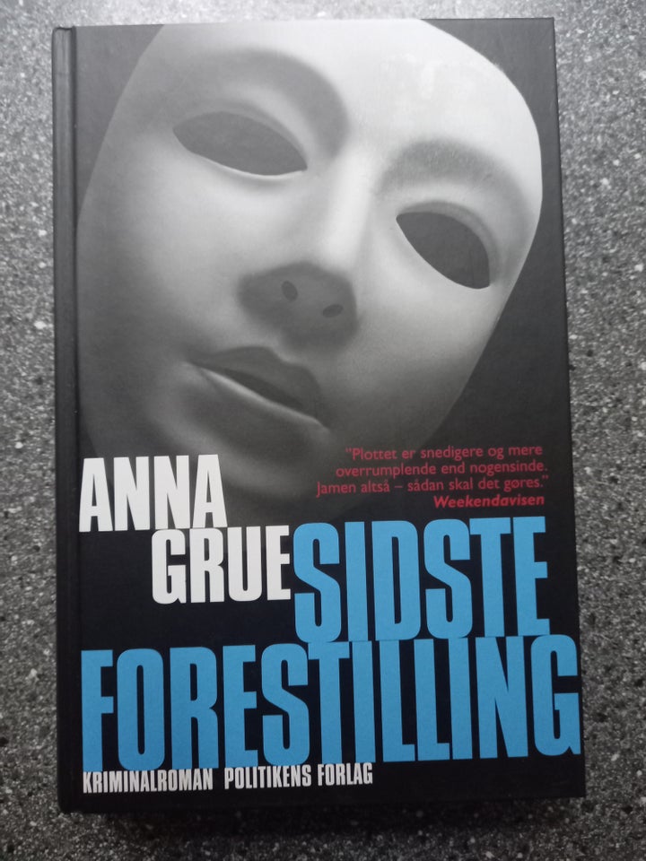 Sidste forestilling, Anna Grue,