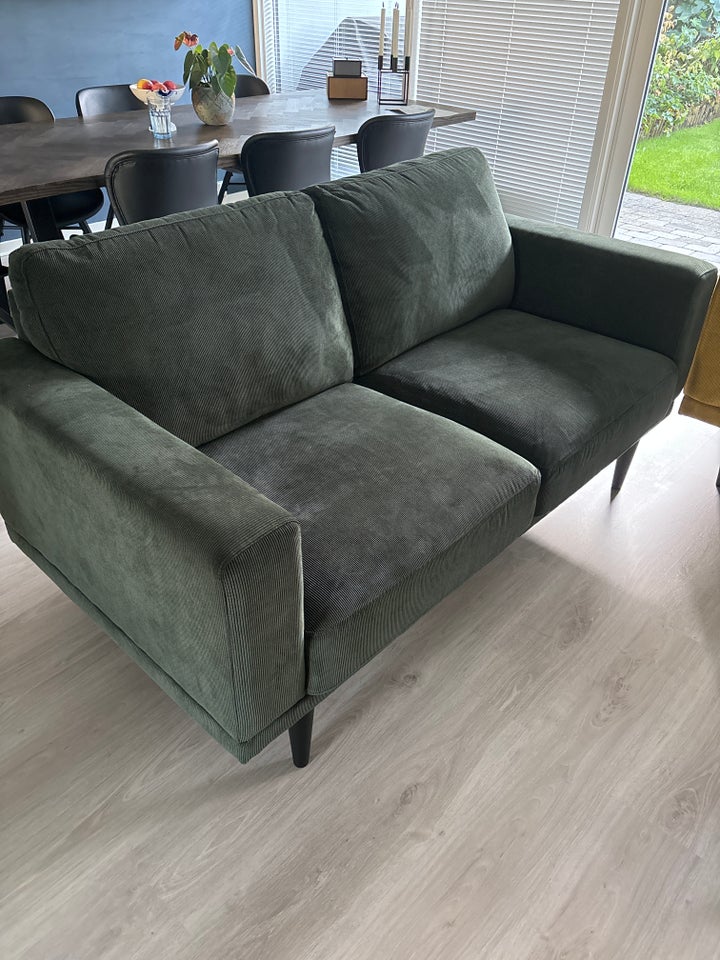 Sofa, fløjl, 2 pers.