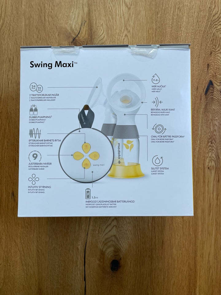 Brystpumpe, Medela Swing Maxi