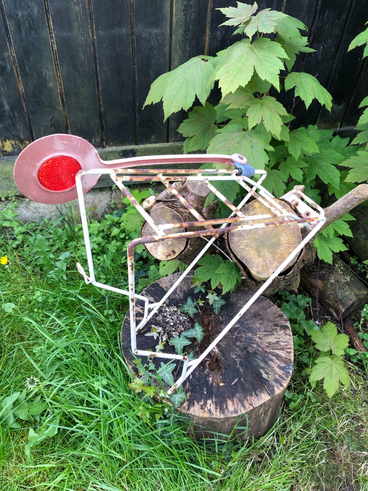 Fedt vintage cykel bagagebærer med