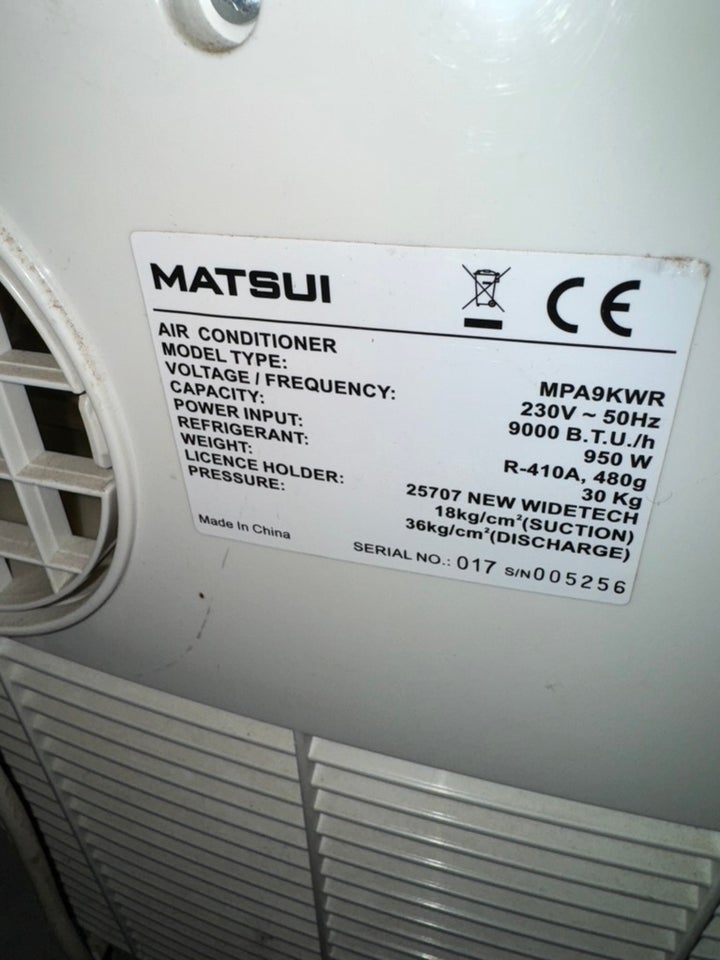 Aircondition, Matsui