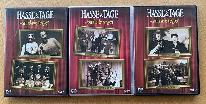 DVD, Hasse  Tage fra serien Samlade