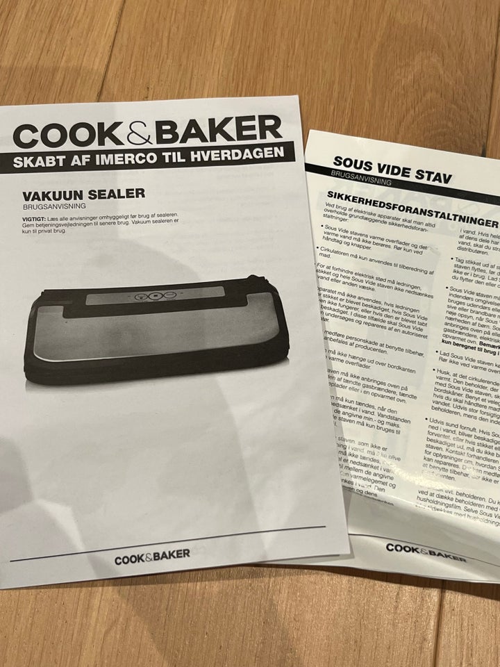 Sous vide sæt Cook &amp; Baker