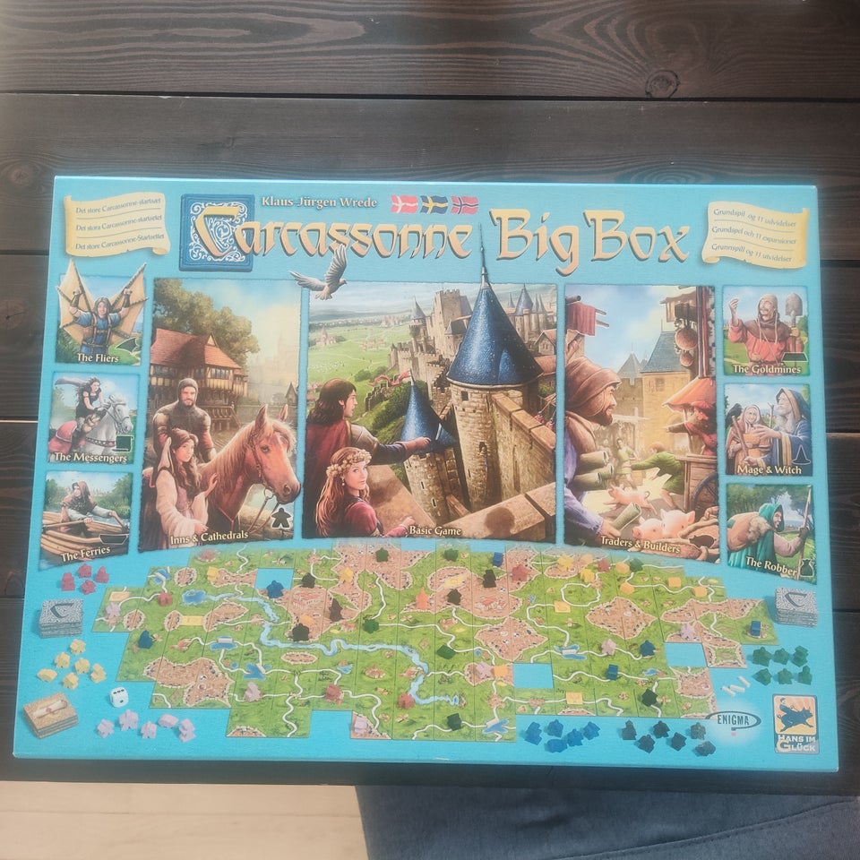 Carcassonne big box, brætspil