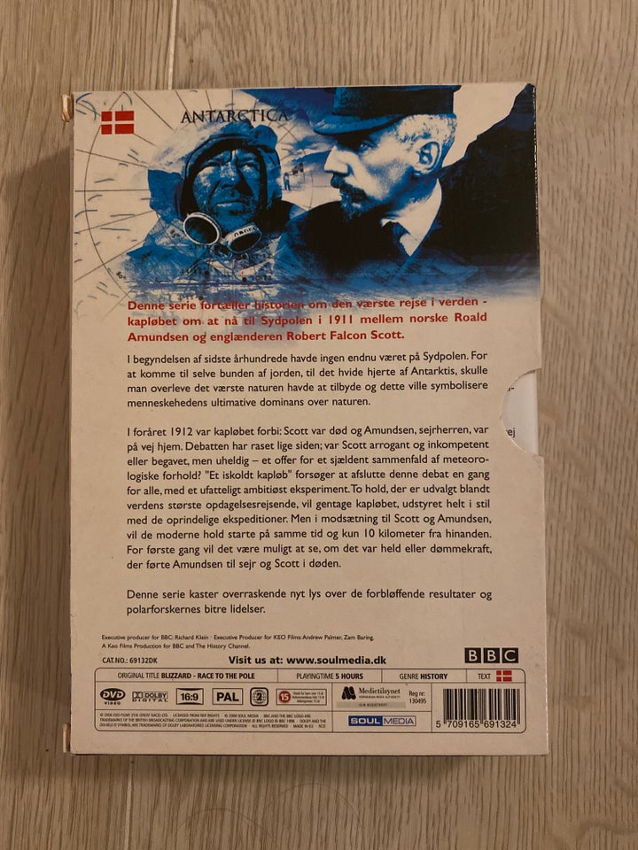 Et Iskoldt Kapløb, DVD, TV-serier