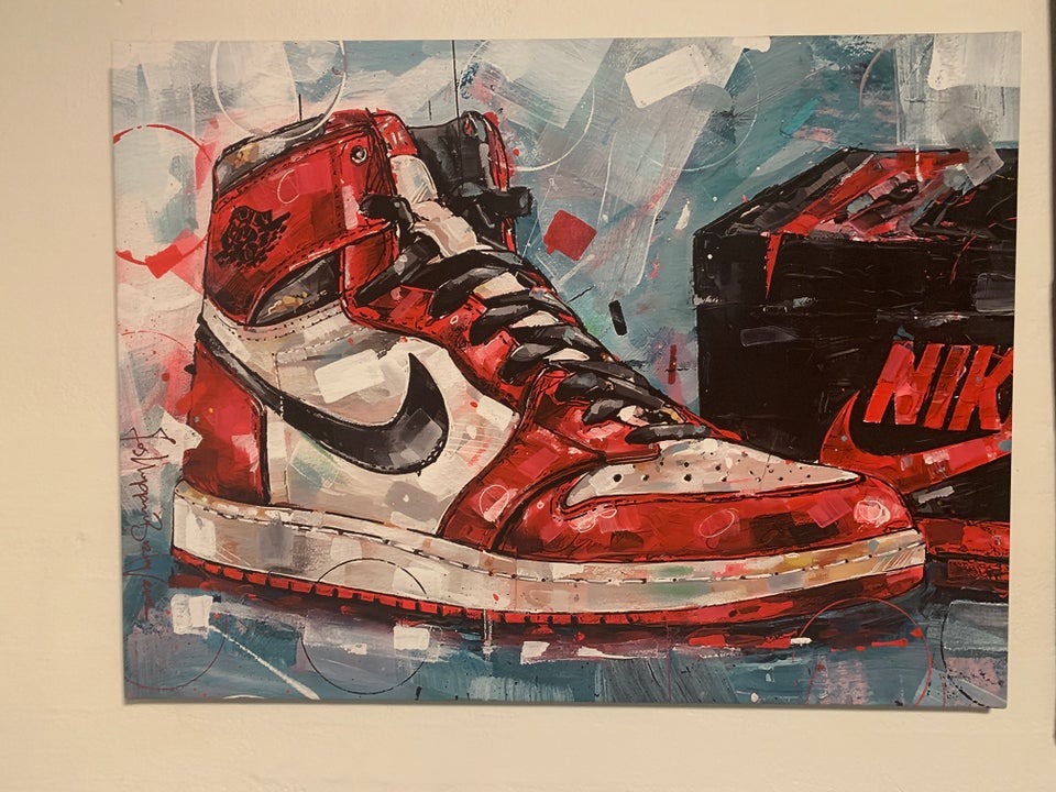 Lærredprint motiv: Nike Air