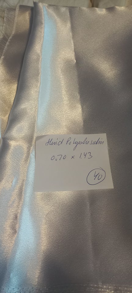 Stof, Rest polyester satin