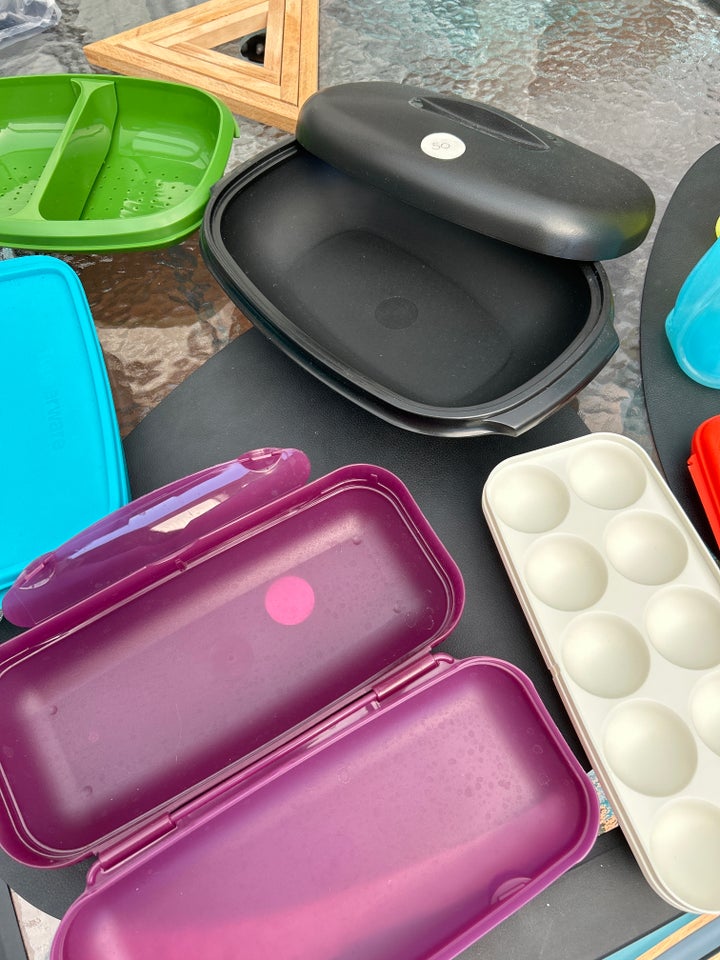 Plastik Tupperware brugt