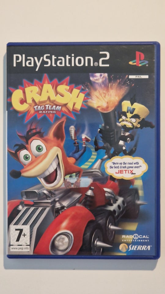 Crash Bandicoot PS2 racing