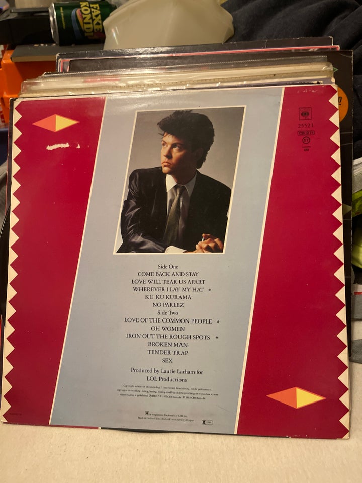 LP, Paul Young, No Parlez