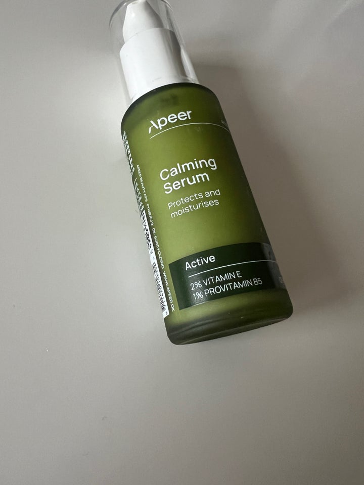 Hudpleje, Calming serum, Apeer