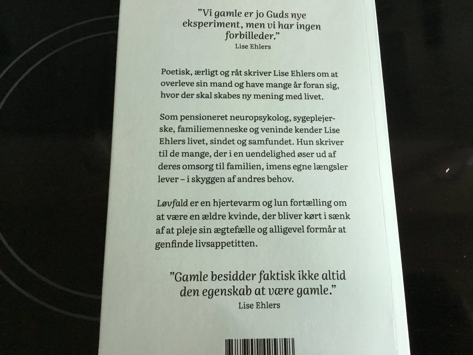 Løvfald , Lise Ehlers, genre: