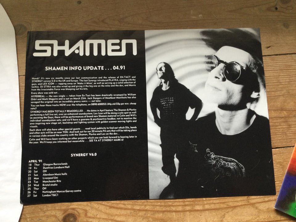 Maxi-single 12", The Shamen,