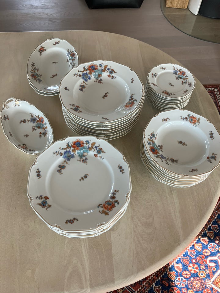 Porcelæn Diverse tallerkner