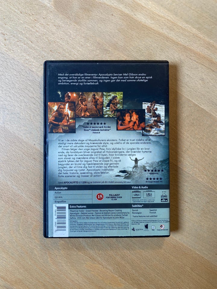 Apocalypto (2006), DVD, action