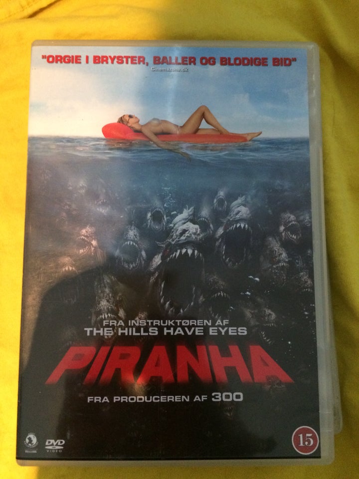 Piranha, DVD, gyser