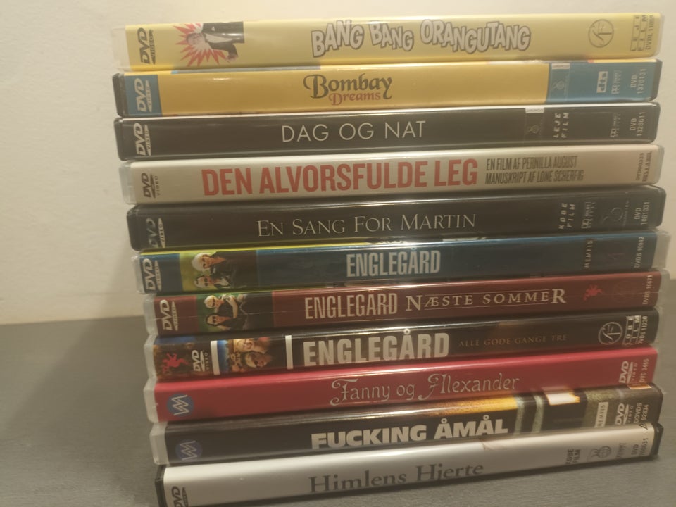 Svenske film, DVD, drama