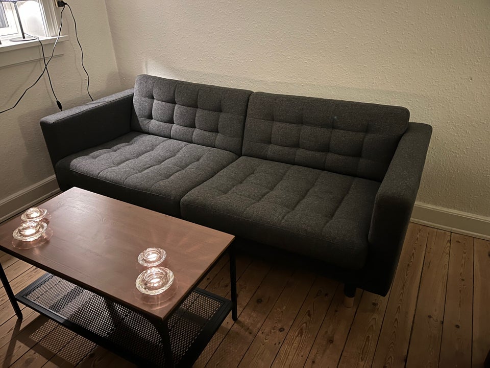 Sofa, polyester, 3 pers.