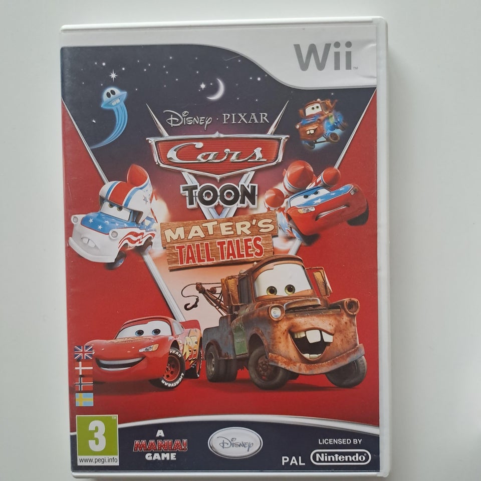 Cars Toon matters, Nintendo Wii,