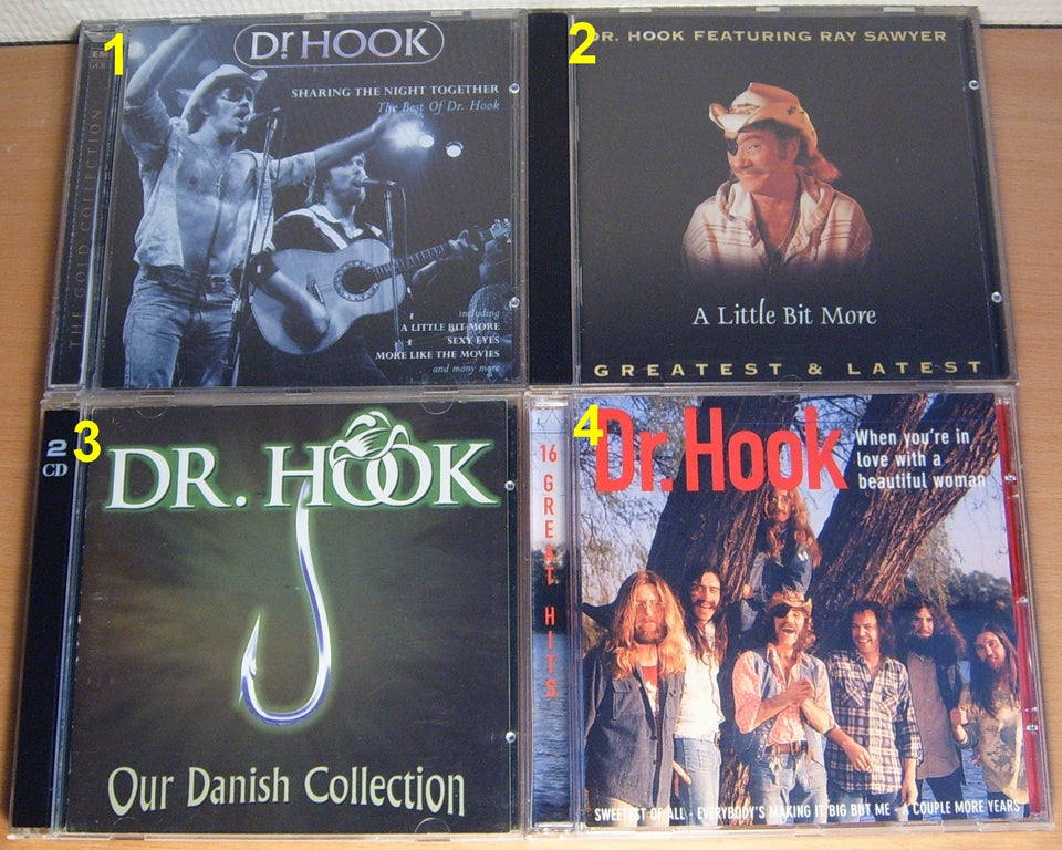 Dr. Hook: 4 Titler, rock